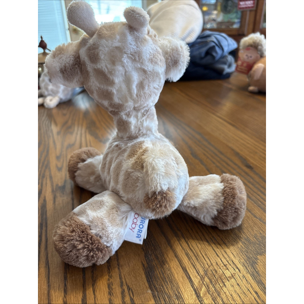 Ebba Aurora Plush Giraffe 12” Baby Soft Toy Rattle So Extremely Soft - Picture 3 of 3